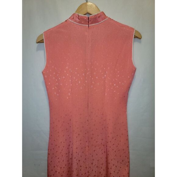 Cheongsam QiPao Silky* Asian Dress S/M Pink Tang Chinese New Year Lot Of 2 NWT* - Picture 5 of 13